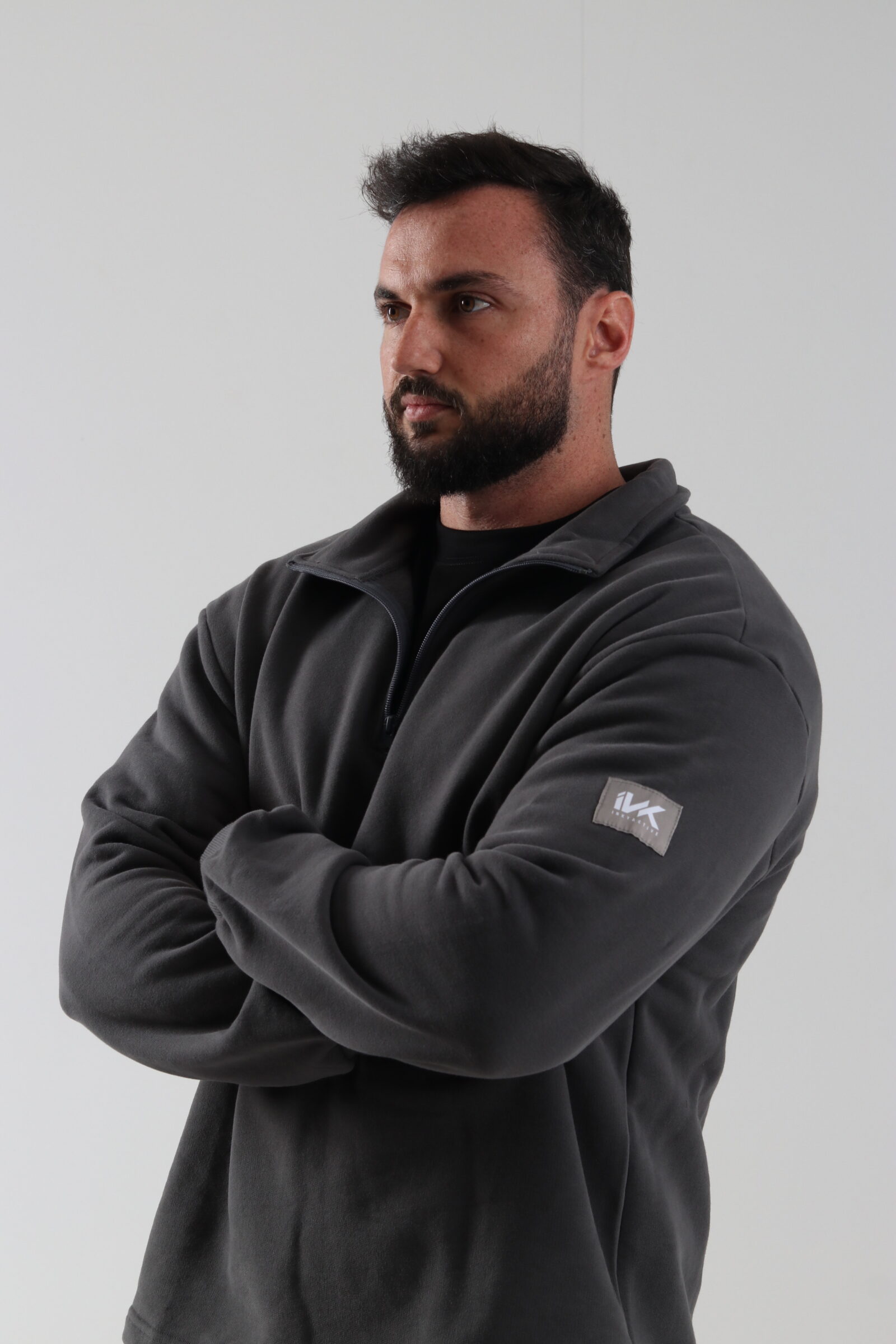 Minimalist Half-Zip Jumper - Image 3