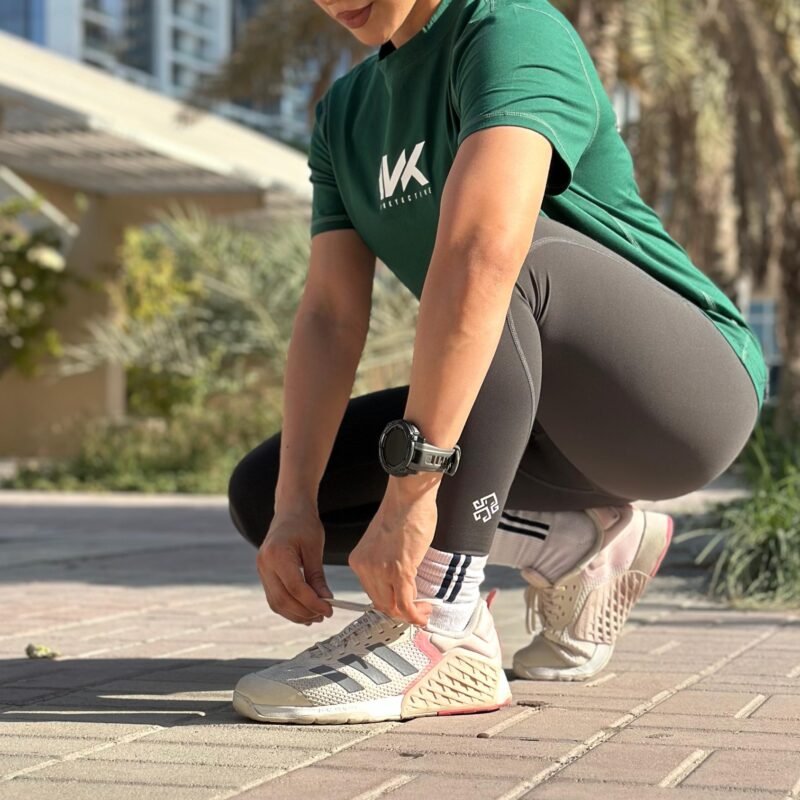 Core Collection- Green Grey Leggings